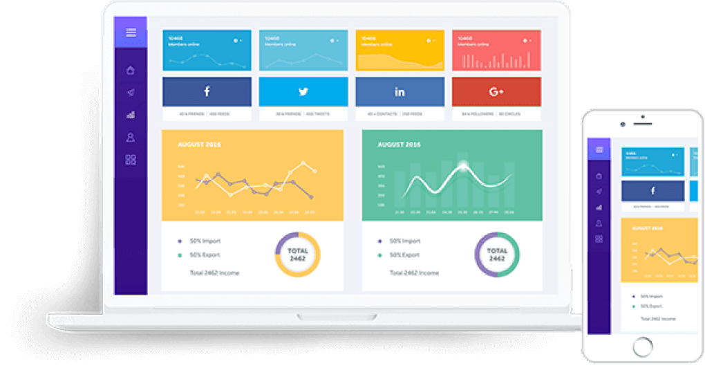Screenshot of INFO-Tracker Platform